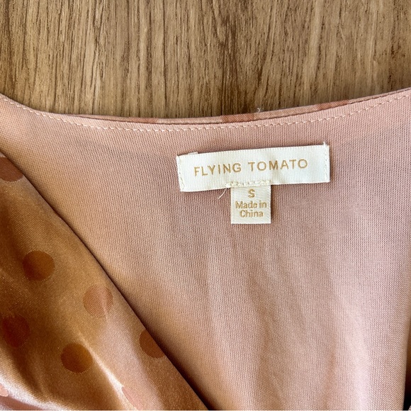 Flying Tomato MOMENTS OF CLARITY WOVEN MIDI DRESS Small - Picture 3 of 11